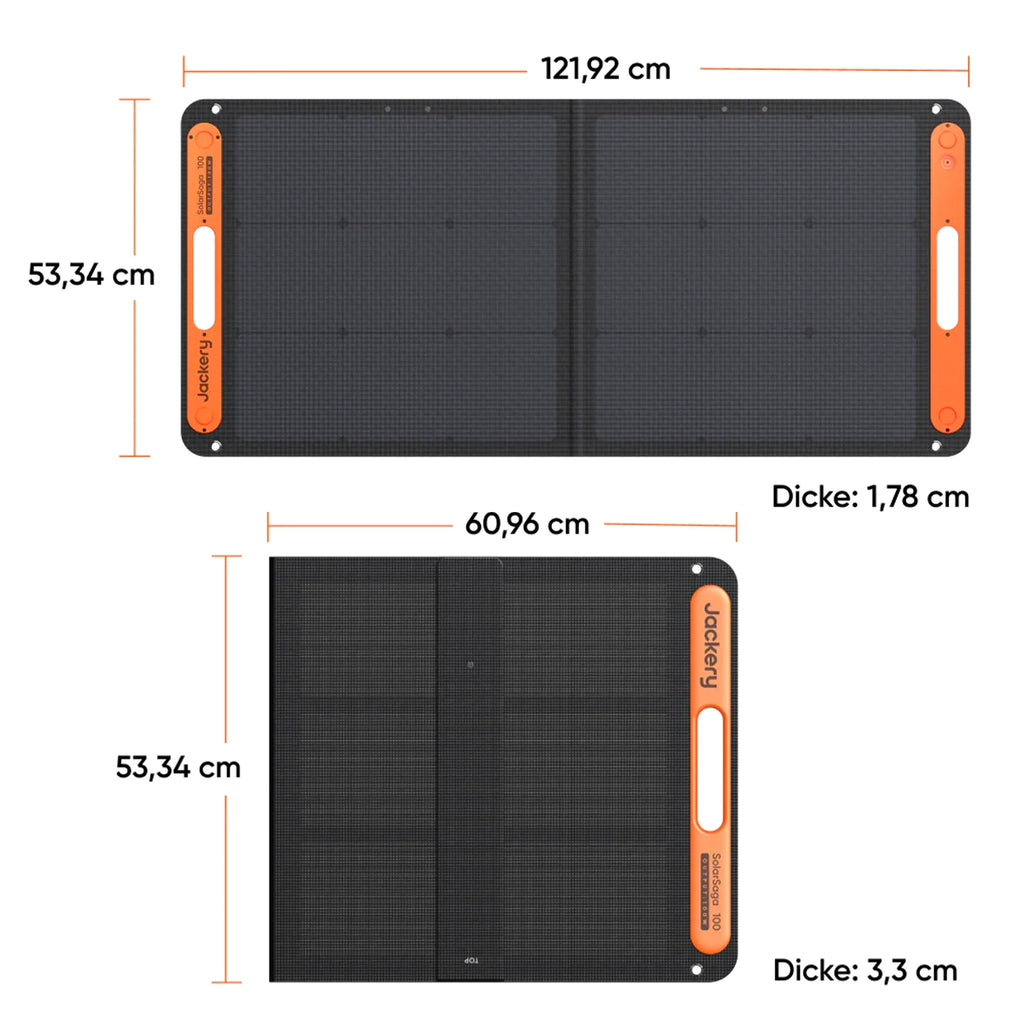 Jackery SolarSaga 100W Foldable Solar Panel (JS-100F)