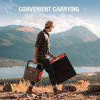 Jackery SolarSaga 200W Bifacial Foldable Solar Panel (21-0002-000064)