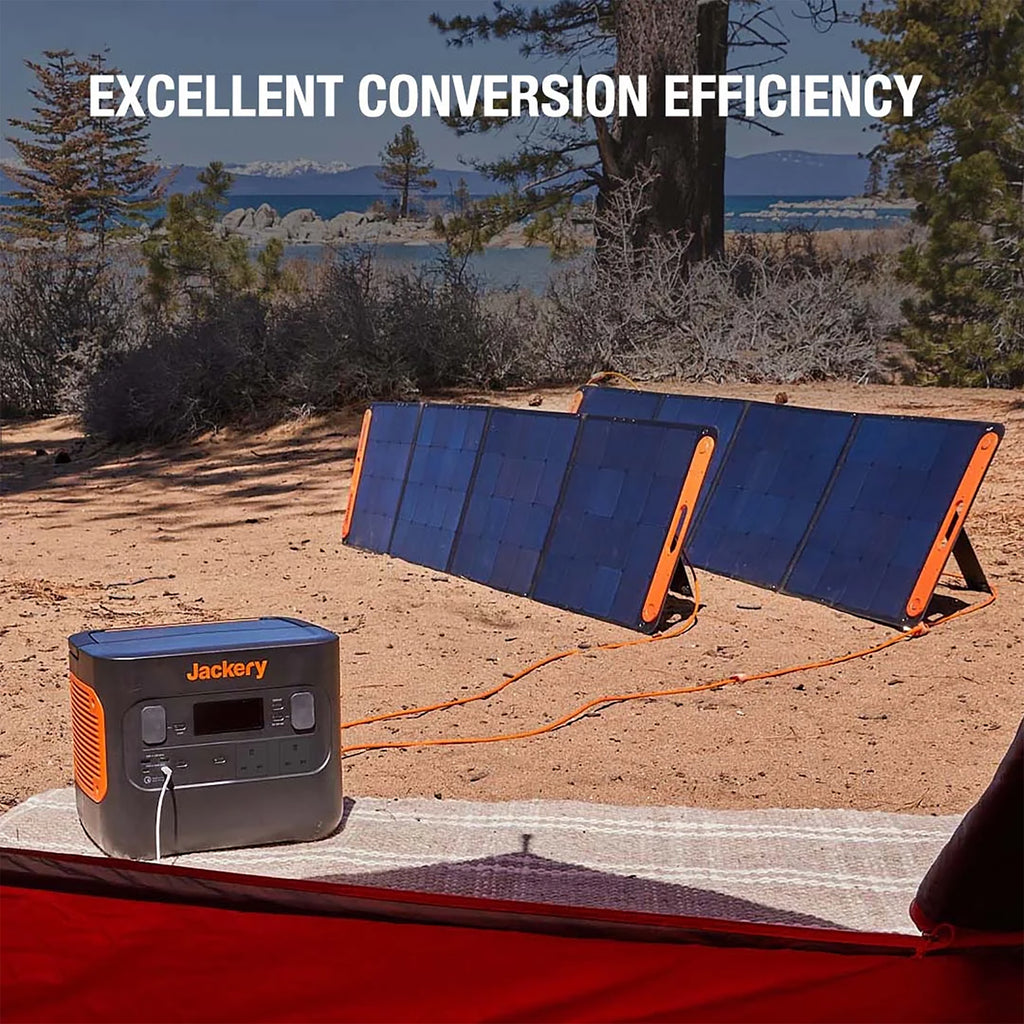 Jackery SolarSaga 200W Bifacial Foldable Solar Panel (21-0002-000064)