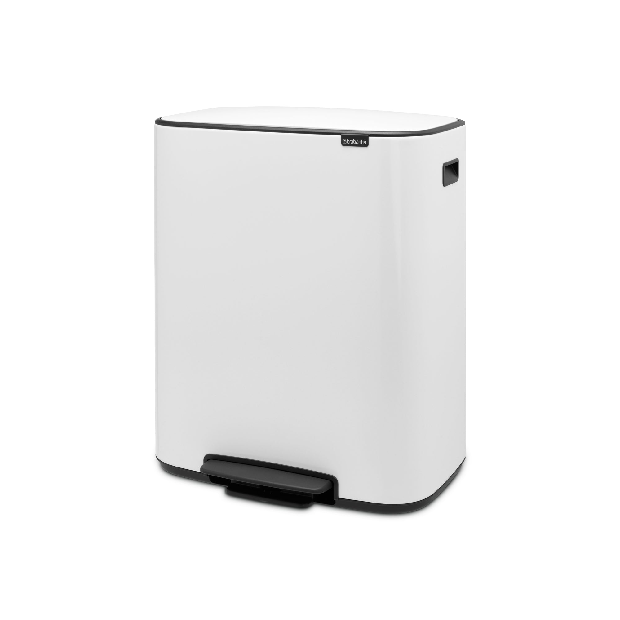 Brabantia Bo 60L Single Compartment Pedal Bin - White (211300)