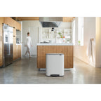 Brabantia Bo 60L Single Compartment Pedal Bin - White (211300)
