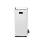 Brabantia Bo 60L Single Compartment Pedal Bin - White (211300)