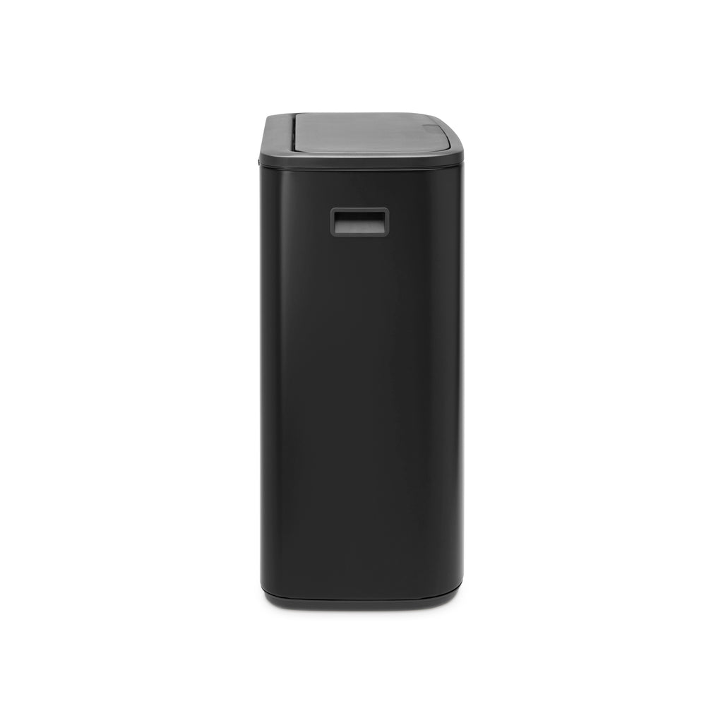 Brabantia Bo Touch Single Compartment 60 Litre Bin - Matt Black (223020)