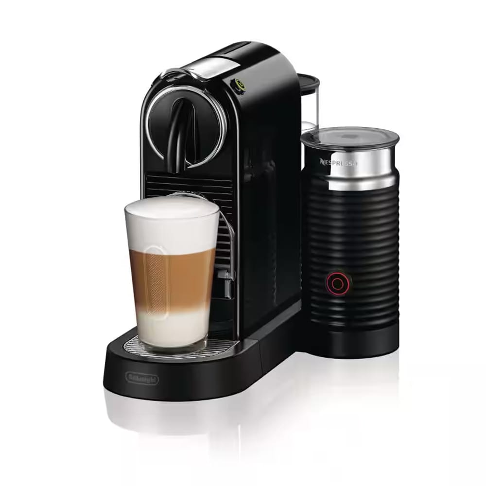 Delonghi Nespresso Citiz Capsule Espresso Coffee Machine with Milk Frother in Black - EN267BAE image 0
