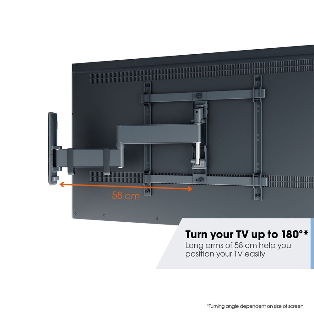 Vogels TVM3445 Full Motion Wall Bracket in Black image 8