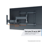 Vogels TVM3445 Full Motion Wall Bracket in Black image 8