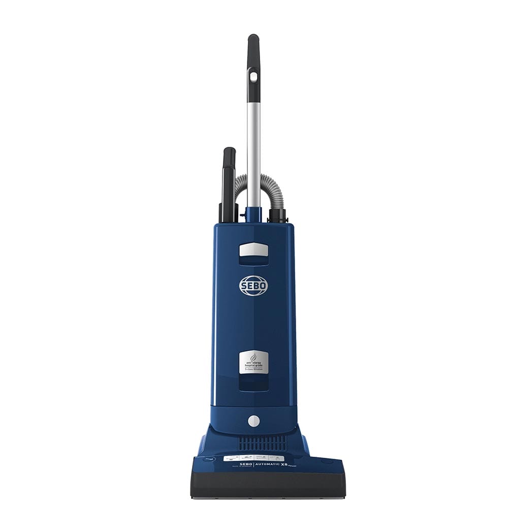 Sebo Automatic X8 Widetrack Upright ePower Vacuum Cleaner in Blue image 0