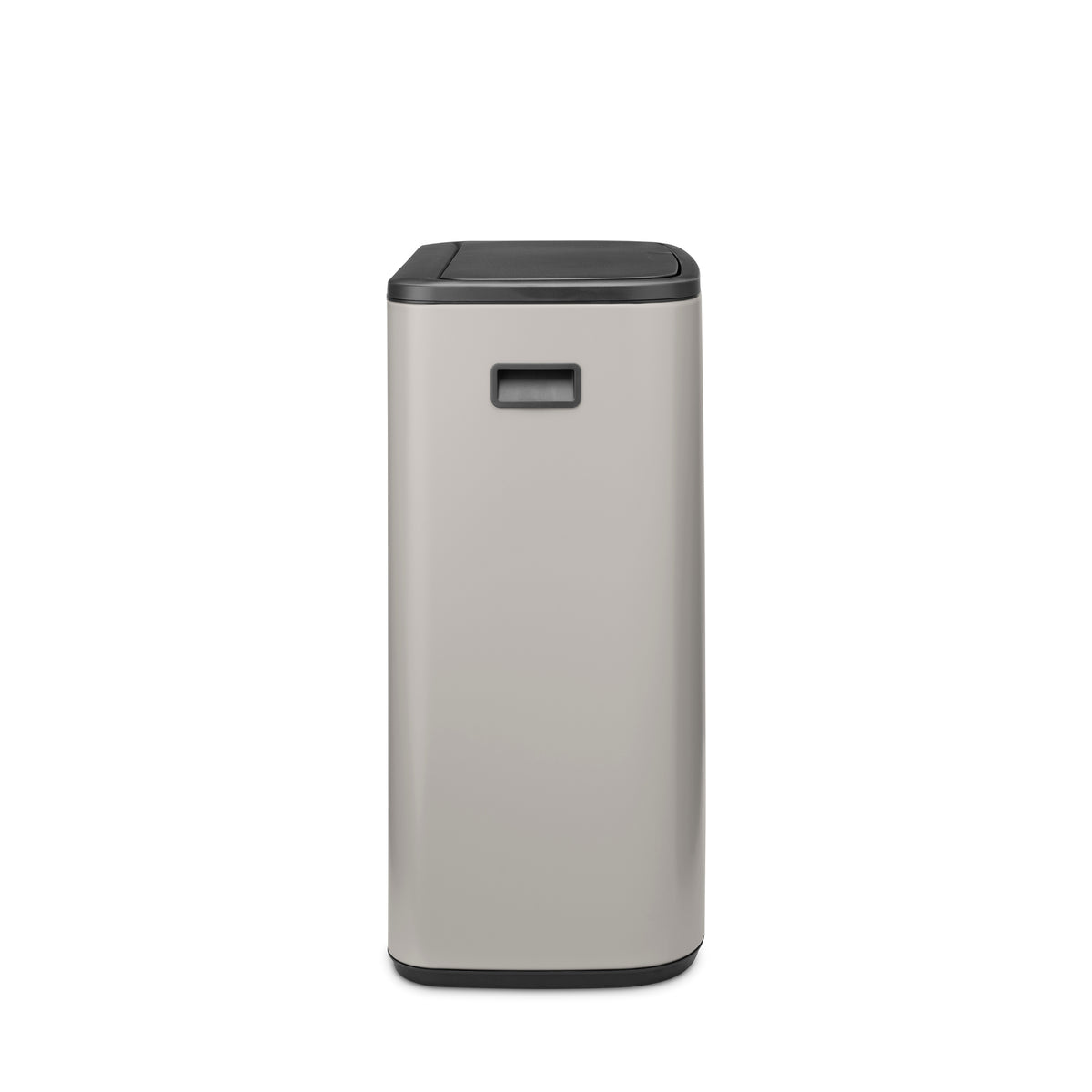 Brabantia Bo Touch Bin with 2 x 30L Compartments in Soft Grey (255045)