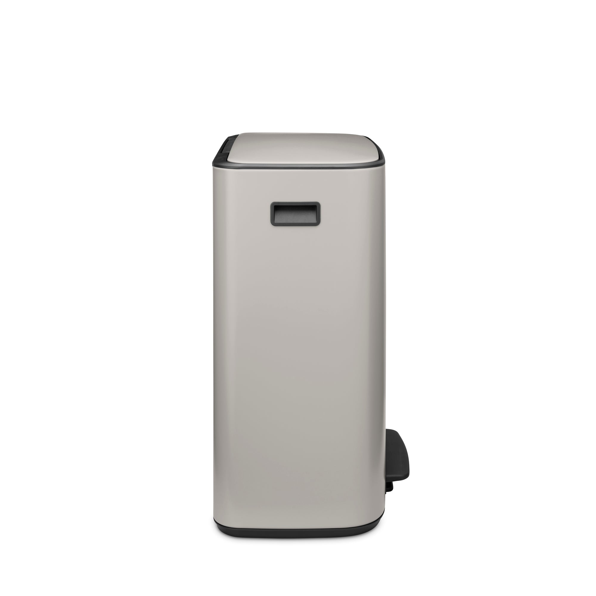 Brabantia Bo 60L Single Compartment Pedal Bin - Soft Grey (255083)