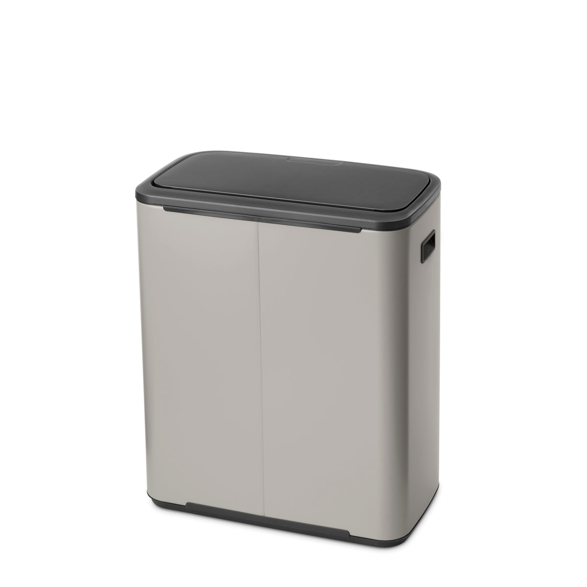 Brabantia Bo Touch Single Compartment 60 Litre Bin in Soft Grey (255106)