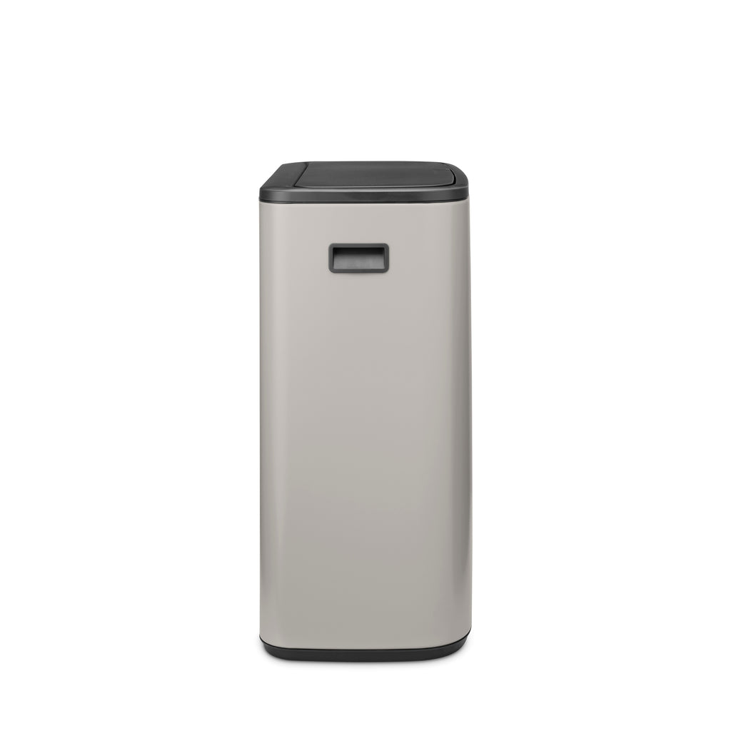 Brabantia Bo Touch Single Compartment 60 Litre Bin in Soft Grey (255106)
