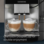 Siemens Fully Automatic Bean to Cup Coffee Machine in Black & Silver - TP515GB1 image 6