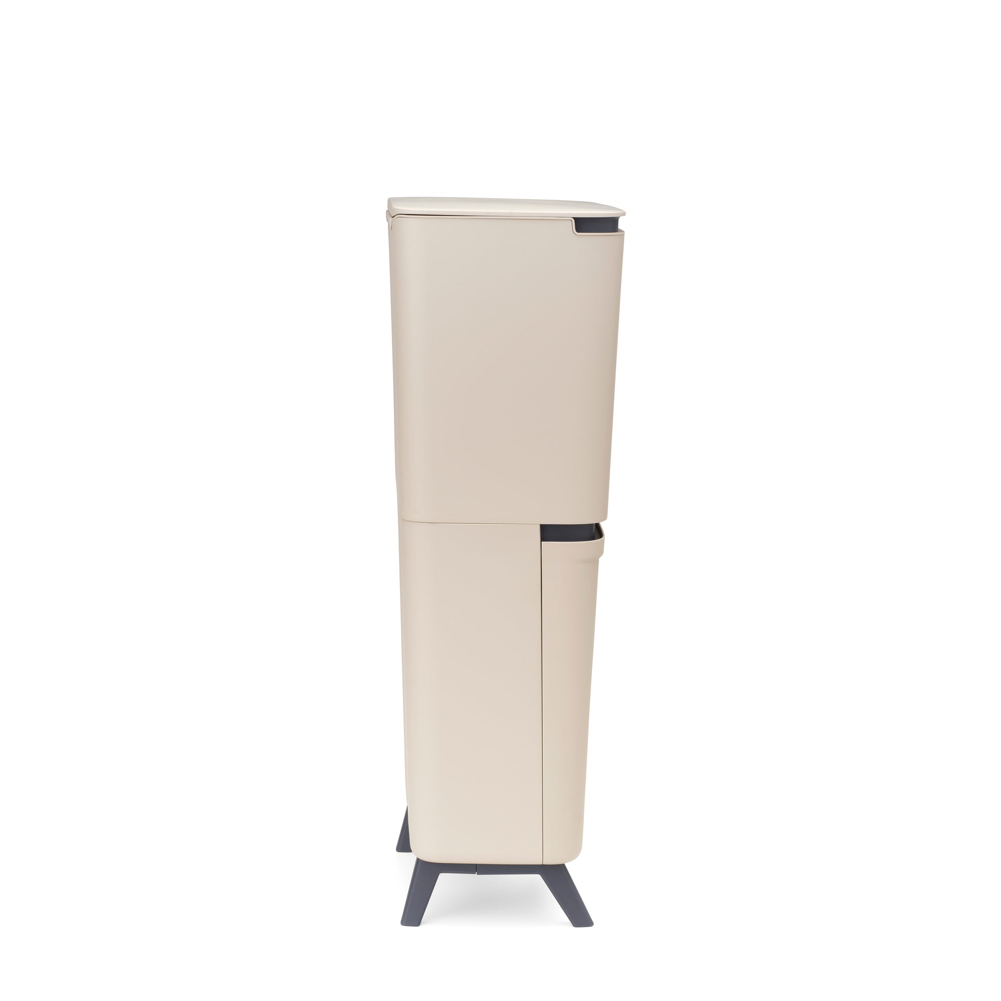 Brabantia SortUp Dual Compartment Recycle Bin Hi 20 + 25 Litre - Soft Beige (275005)