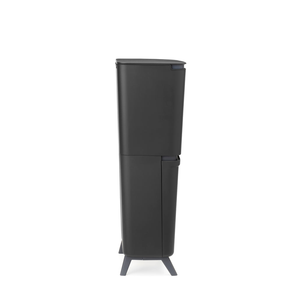 Brabantia SortUp Dual Compartment Recycle Bin Hi 20 + 25 Litre - Dark Grey (275067)