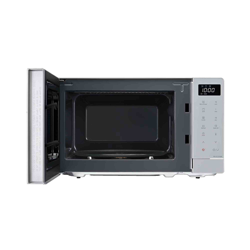 Panasonic 20 Litre 800W Microwave Oven with Grill in Silver - NN-GT23QMBPQ image 1
