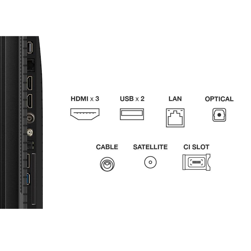 TCL 43P7K-UK 43 Inch, Ultra HD QLED Television, Google TV, Freeview HD image 2