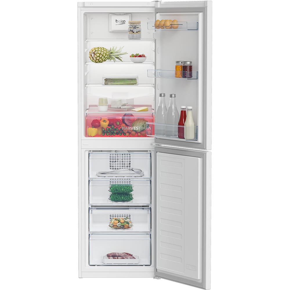 Beko CNG4582VW 182cm Tall Fridge Freezer, 168 Litre Fridge, 102 Litre Freezer, 54cm Wide, Frost Free, White image 2