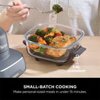 Ninja CRISPi 4-in-1 Portable Air Fryer in Cyberspace Blue - FN101UKGY image 7