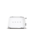 Smeg TSF01WHUK Retro Style 2 Slice Toaster White image 2