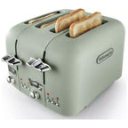 Delonghi Argento Flora 4 Slice Toaster in Green CT04GR image 2