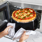 Panasonic 34 Litre 1000W Combination Microwave Oven with Air Fry in Silver - NN-CD88QSBPQ image 1