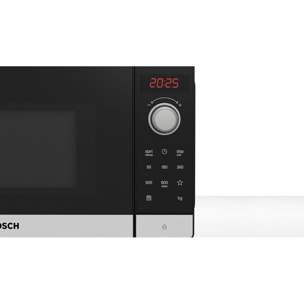 Bosch 800W 20 Litre Single Microwave in Black - FFL023MS2B image 2