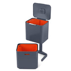 Joseph Joseph Totem Max 60L Waste and Recycling Bin in Graphite image 1