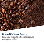 Beko CaffeExperto Bean To Cup Fully Automatic Espresso Coffee Machine in Black - CEG7302B image 4