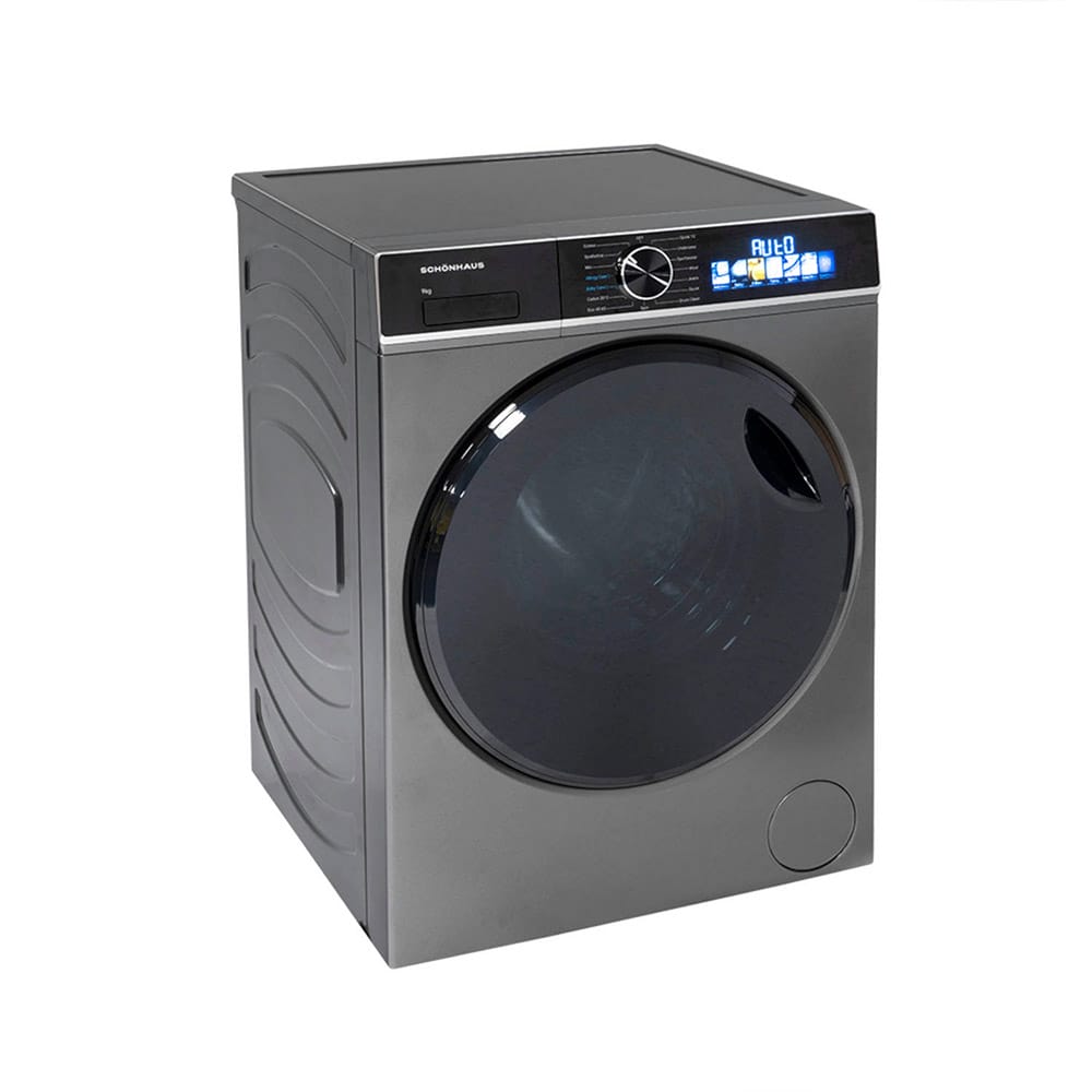 Schonhaus WMSF01914AG 9kg, 1400 Spin, Freestanding Washing Machine with Quick Wash, Graphite image 1