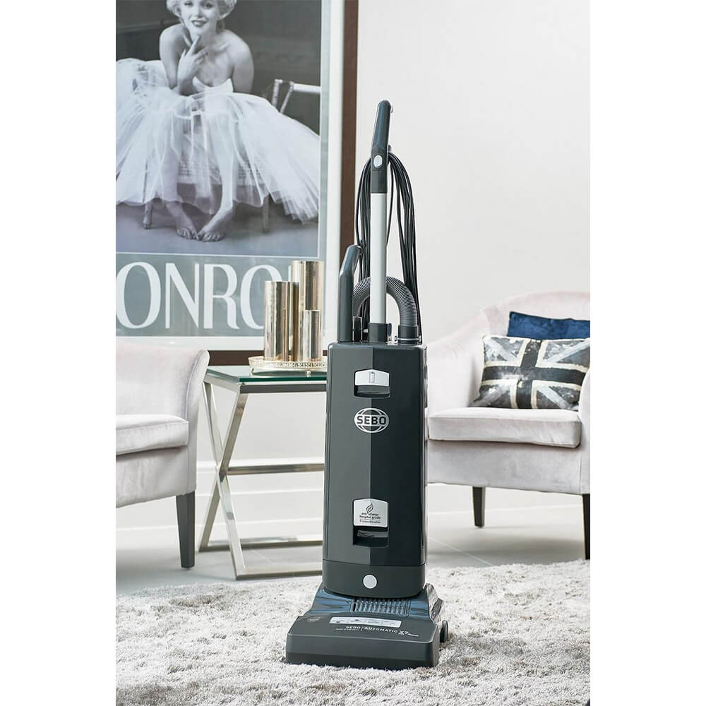 Sebo Automatic X7 Pro ePower Upright Vacuum Cleaner in Grey - 91533GB image 1