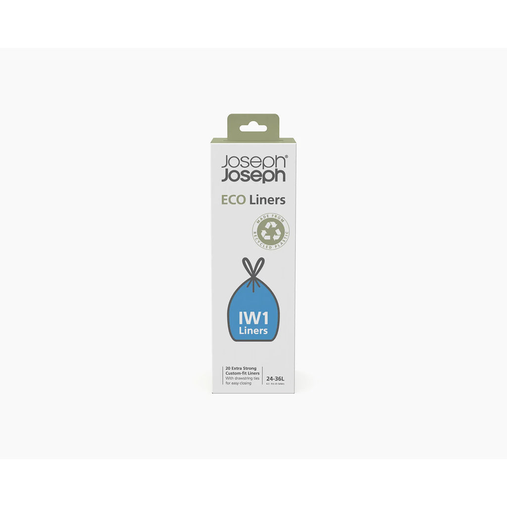 Joseph Joseph IW1 Extra Strong Eco Bin Liners – 24–36L - (30131_IW1_ECOLINERS)