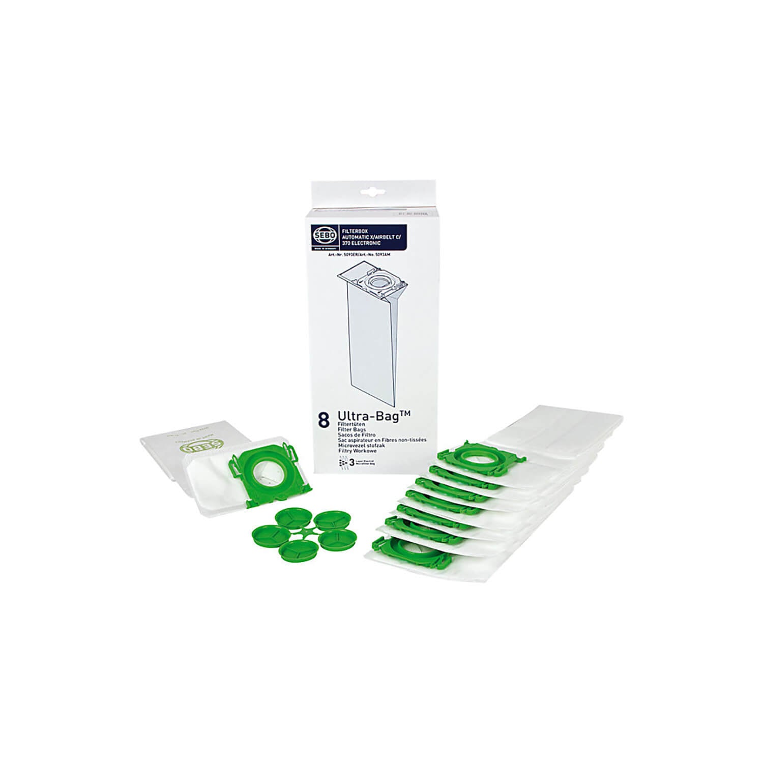 Sebo SEBO-5093ER 8 Bags Set image 1