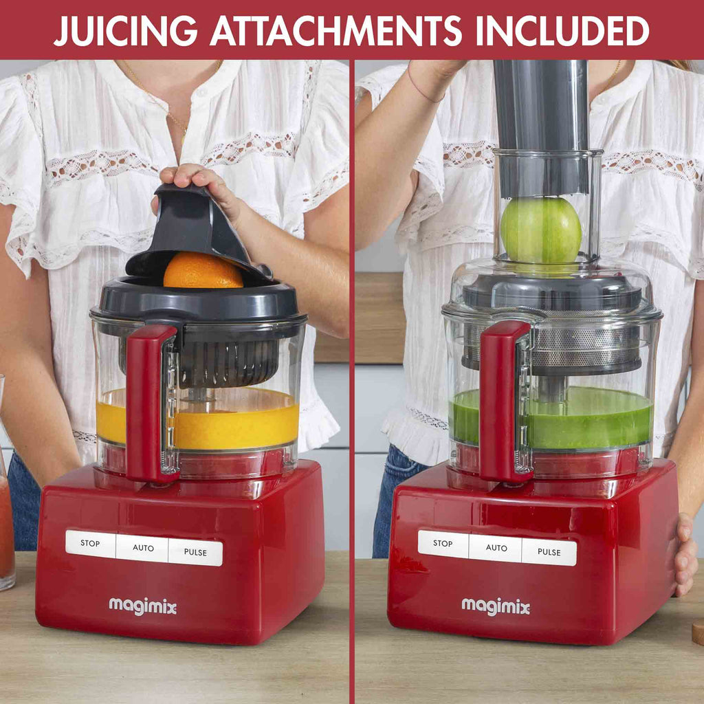 Magimix 5200XL Premium Food Processor Red - 18713 image 9