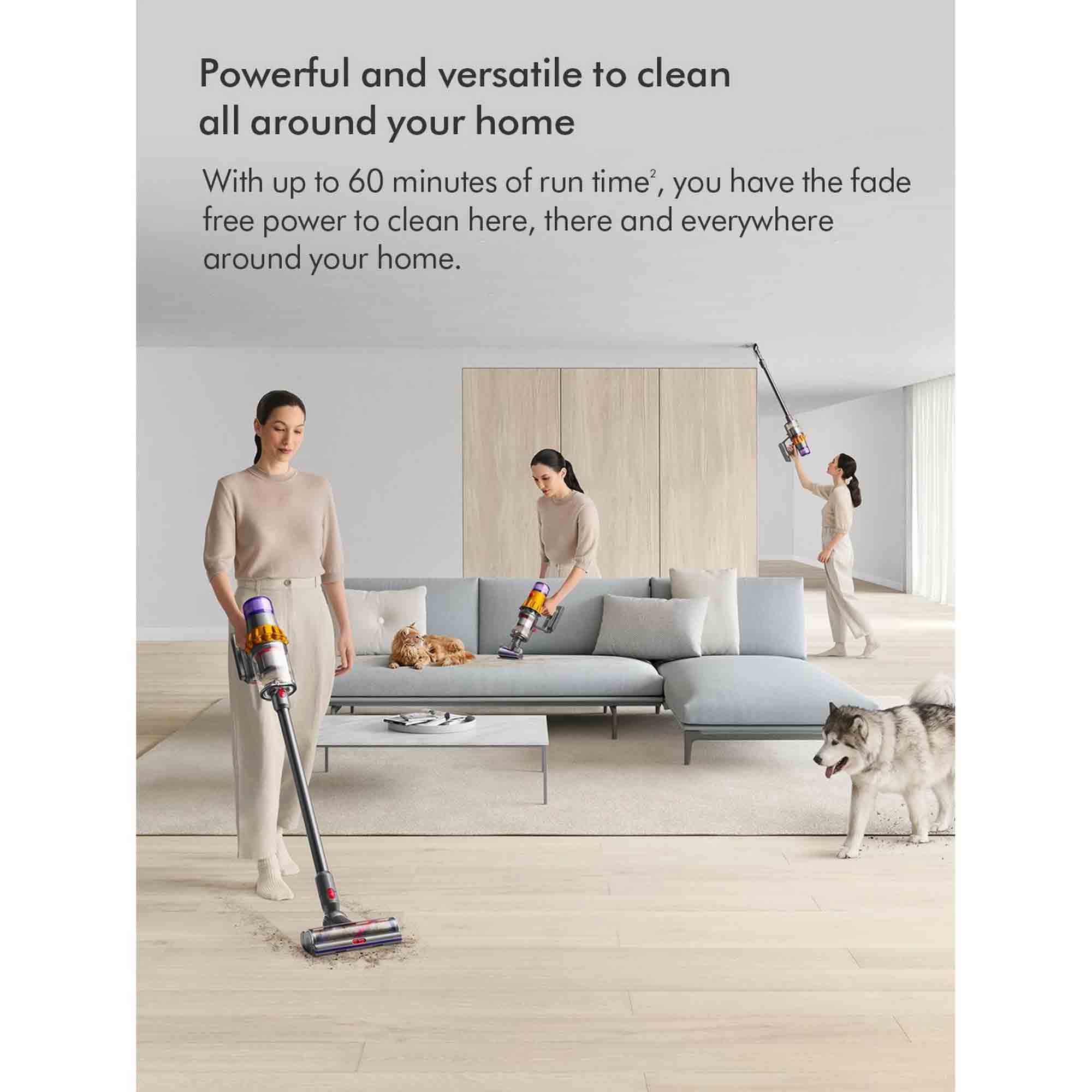 Dyson V15 Extra Cordless Vacuum Cleaner with 60 Minutes Run Time image 2