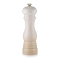 Meringue pepper mill on a white background