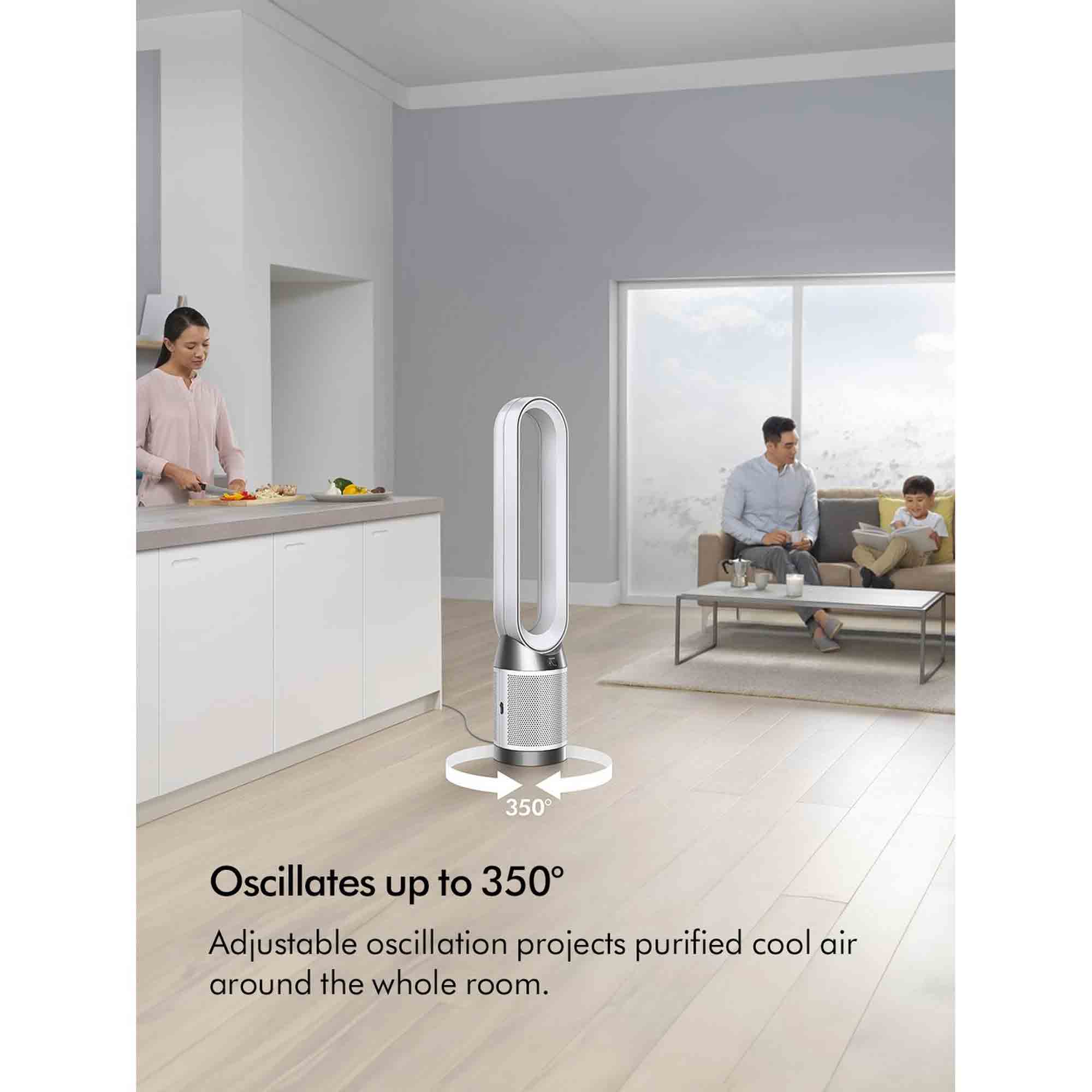 Dyson TP11 Cool PC1 Purifier in White image 6