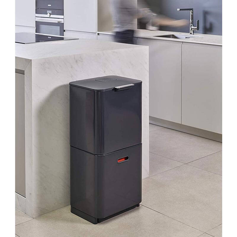 Joseph Joseph Totem Max 60L Waste and Recycling Bin in Graphite image 7