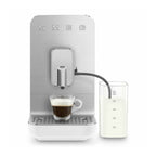 Smeg Bean to Cup Coffee Machine with Automatic Milk Frother in Matte White - BCC13WHMUK image 1
