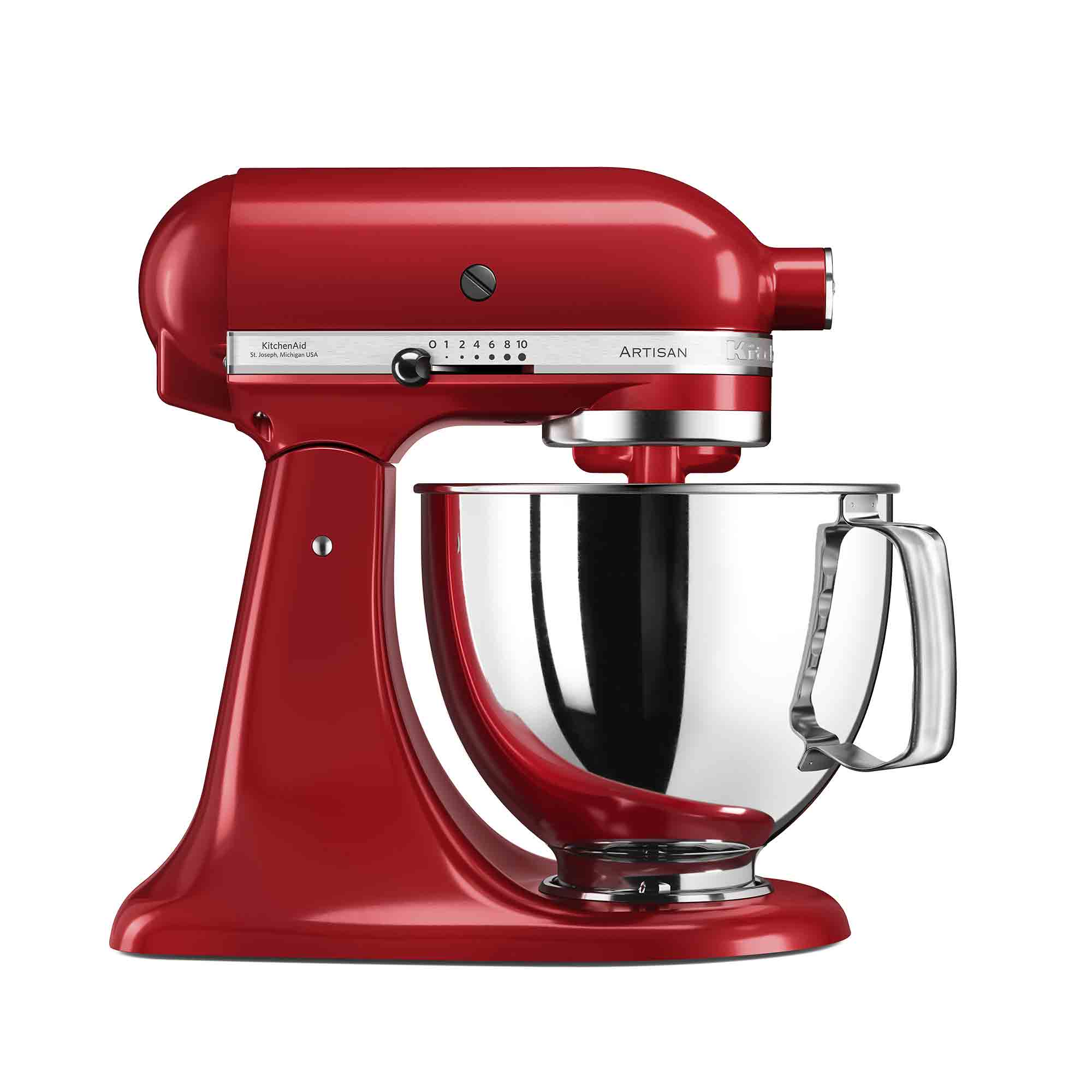 KitchenAid 4.8 Litre Artisan Stand Mixer in Empire Red - 5KSM125BER image 1