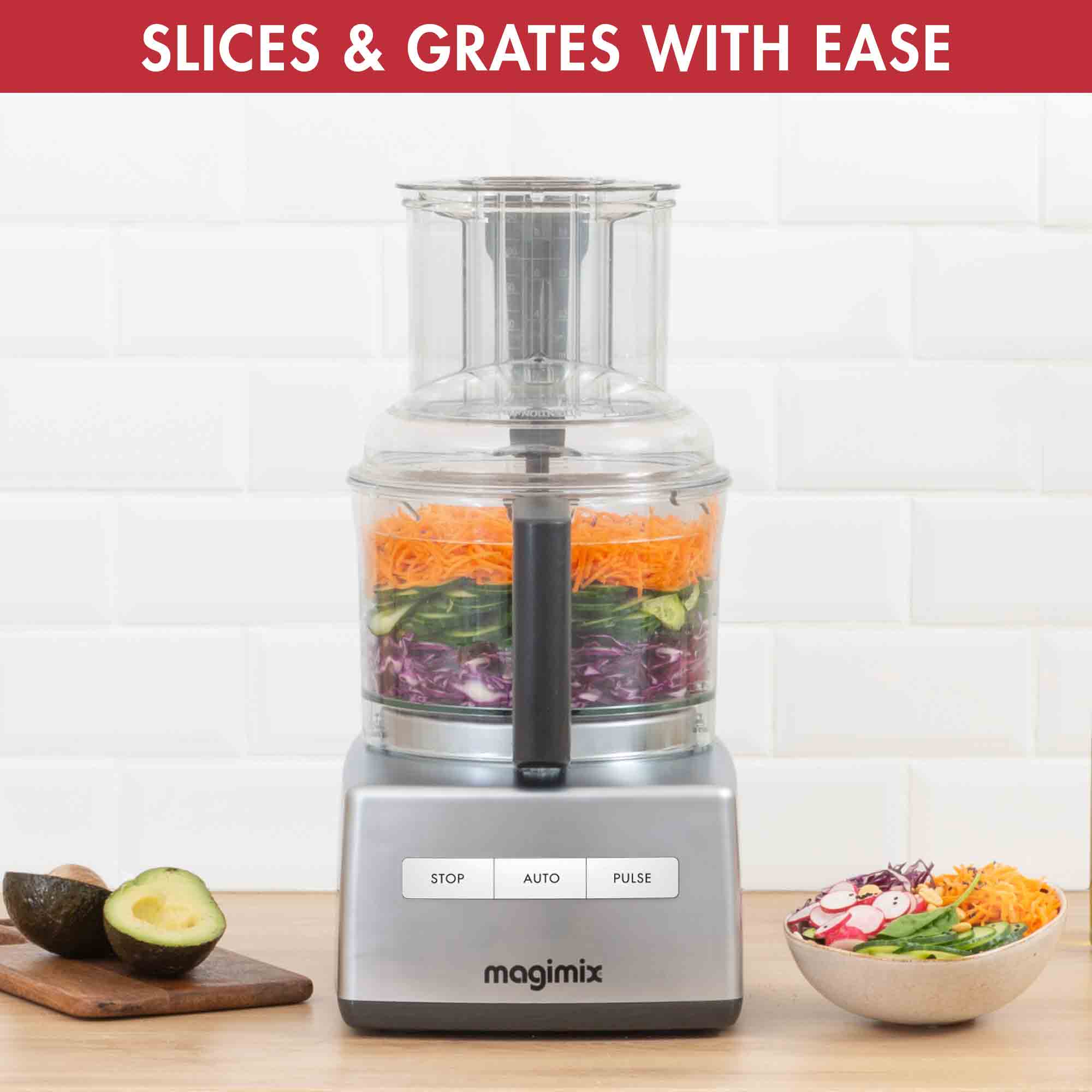 Magimix 5200XL Food Processor in Satin - 18591 image 6