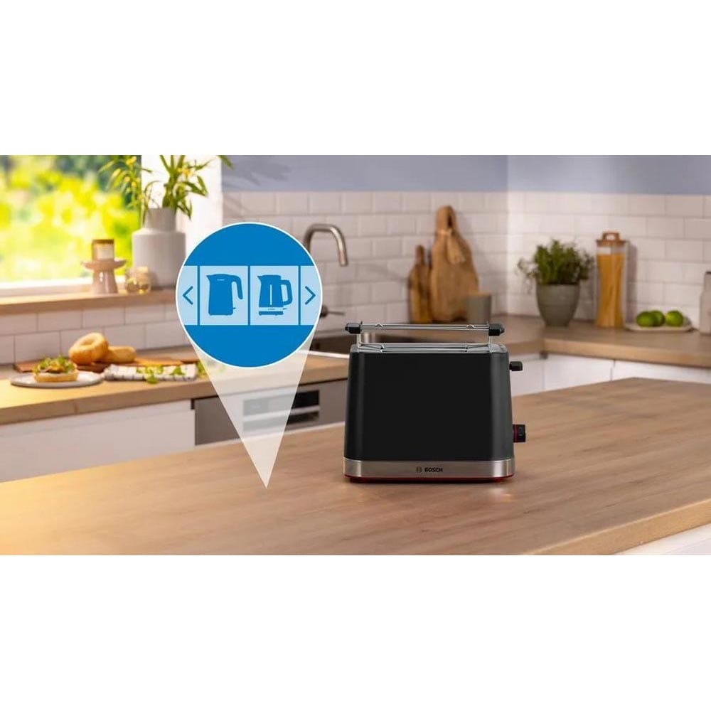 Bosch 2 Slice Toaster in Black - TAT4M223GB image 5