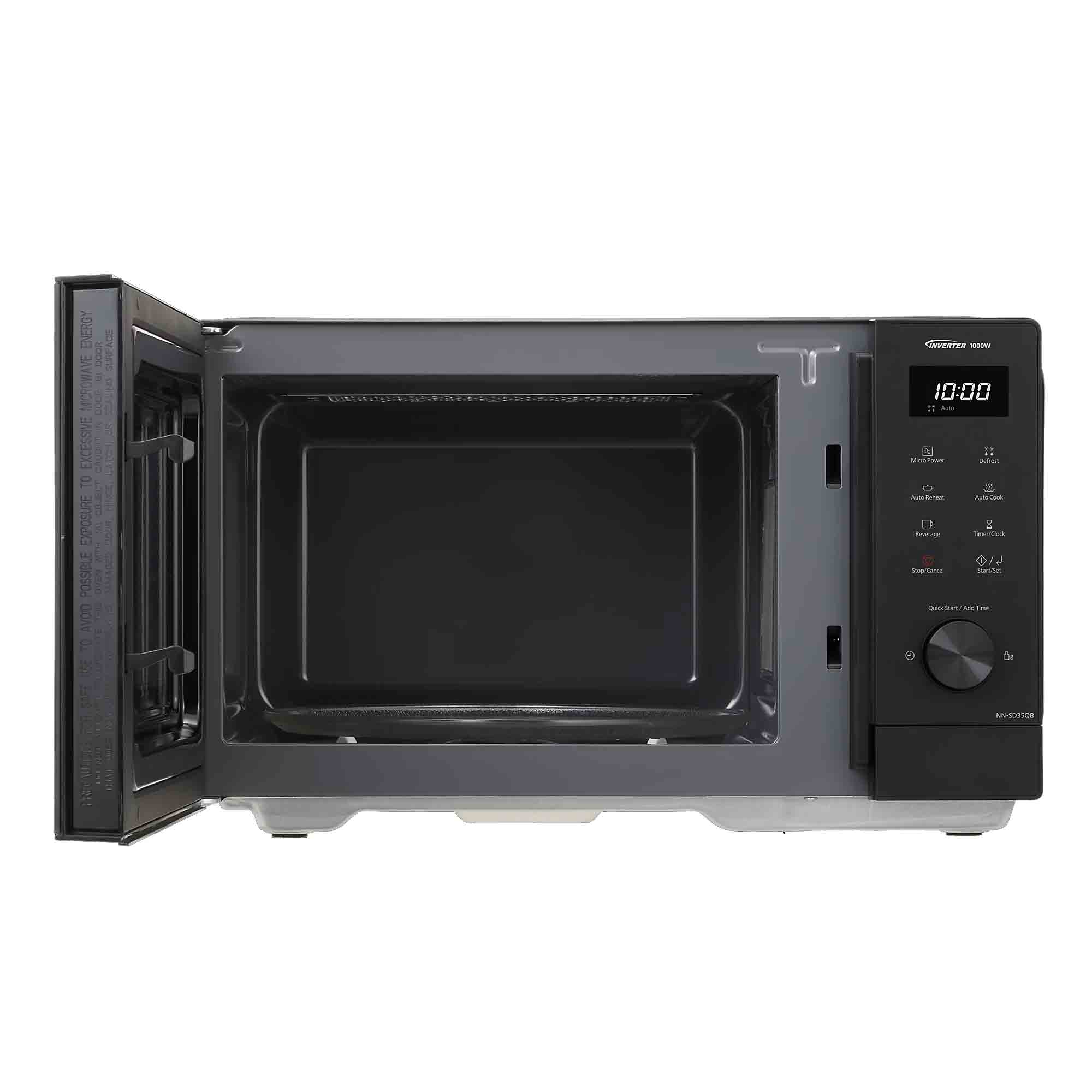 Panasonic 29 Litre 1000W Microwave Oven in Black - NN-SD35QBBPQ image 3