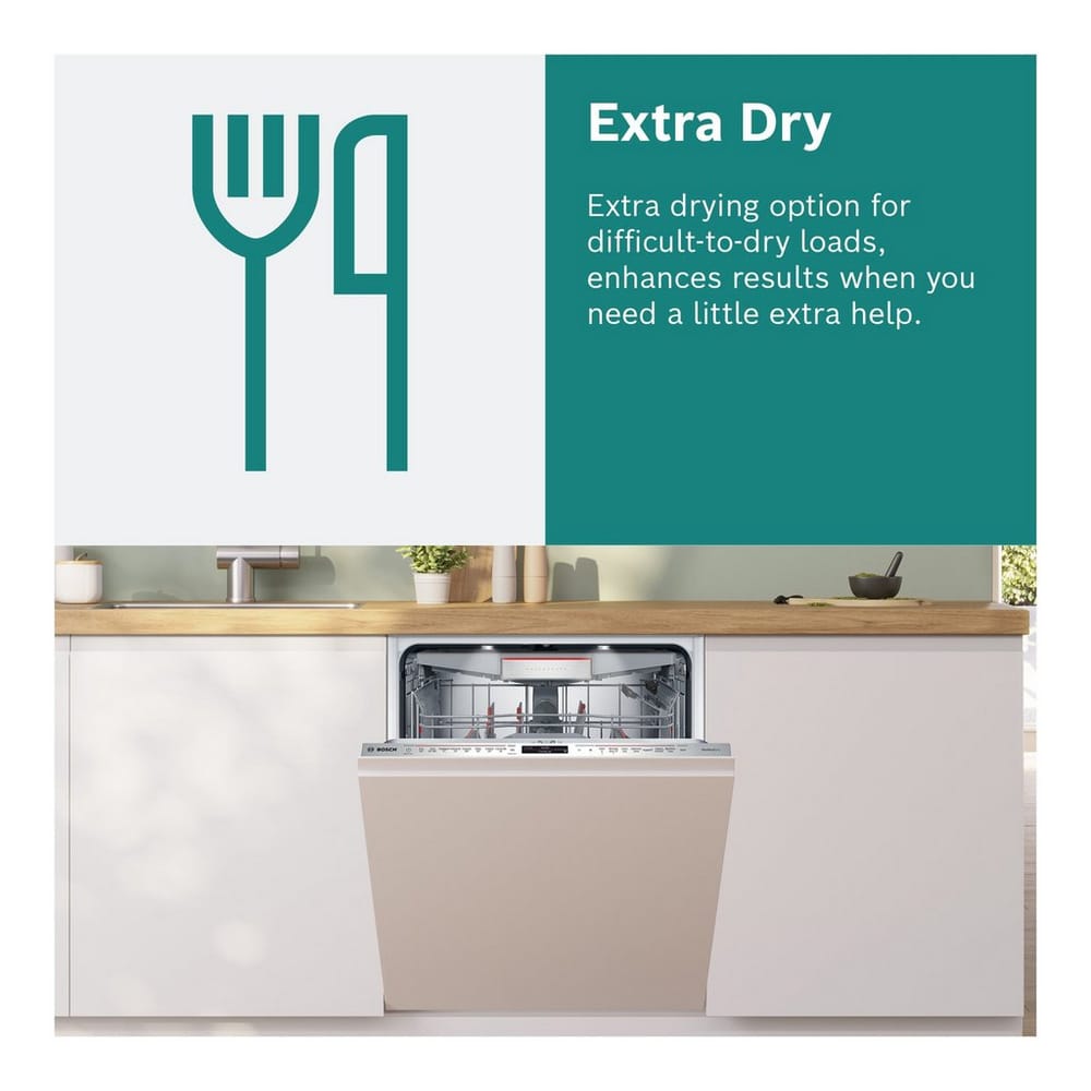 Bosch SMS2HVW67G 14 Place Setting Freestanding Dishwasher, 60cm Wide, White image 8
