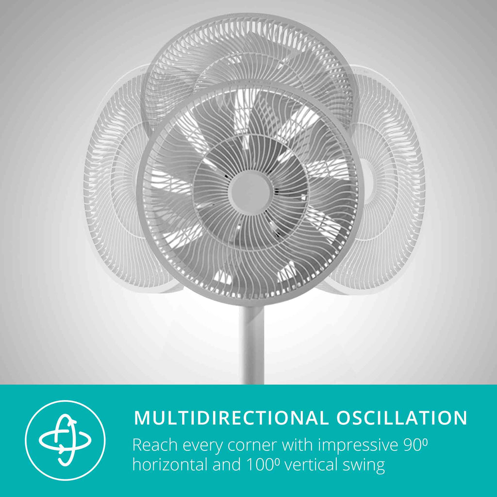 Duux Whisper Flex Smart Fan in Grey - DXCF19 image 7
