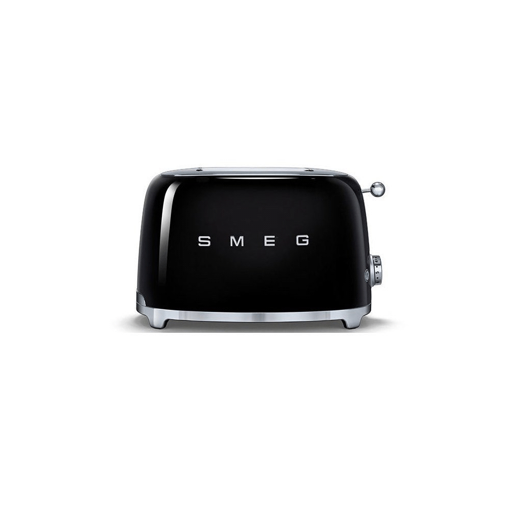 Smeg TSF01BLUK Retro Style 2 Slice Toaster Black image 2