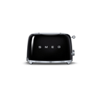 Smeg TSF01BLUK Retro Style 2 Slice Toaster Black image 2