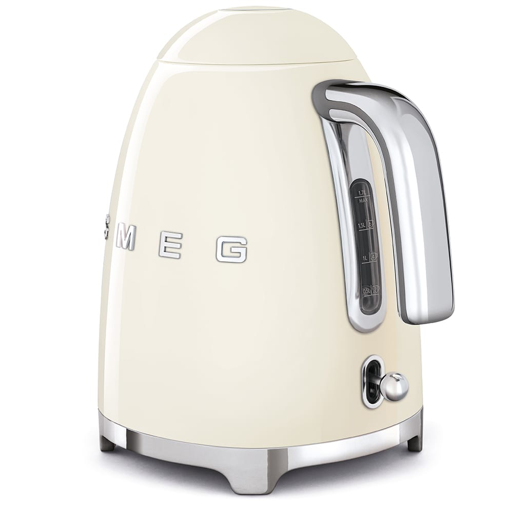 Smeg KLF03CRUK 50's Retro Jug Kettle in Cream image 1