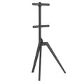 Ttap Tripod Floor TV Stand in Black Wood image 0