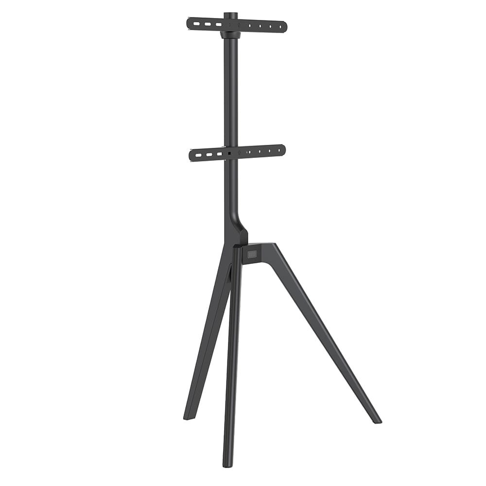 Ttap Tripod Floor TV Stand in Black Wood image 0