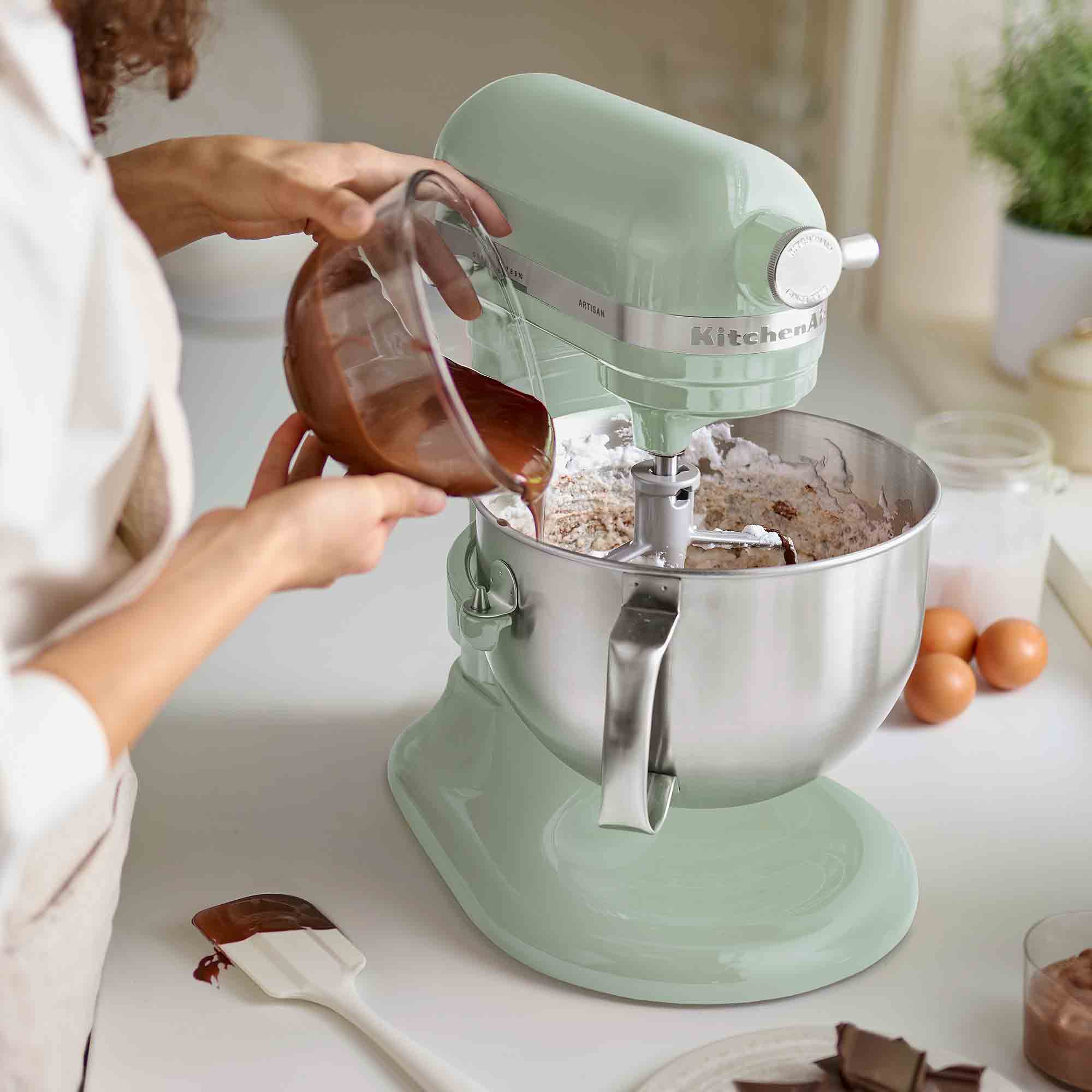 KitchenAid Artisan Mixer Bowl-Lift 5.6L Pistachio 5KSM60SPXBPT image 4